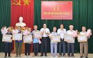 Đảng bộ thị trấn Thiệu Hóa tổ chức Lễ trao Huy hiệu Đảng đợt 19/5/2023.