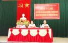 Thị trấn Thiệu Hóa tổ chức hội nghị sơ kết công tác của Đảng 9 tháng đầu năm, nhiệm vụ trọng tâm 3 tháng cuối năm 2023