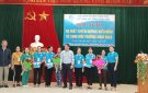 Hội liên hiệp phụ nữ thị trấn Thiệu Hoá tổ chức hội nghị ra mắt tuyến đường kiểu mẫu vệ sinh môi trường năm 2023