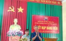 Đảng bộ thị trấn Thiệu Hóa tổ chức kết nạp Đảng viên mới đợt 19/5/2023